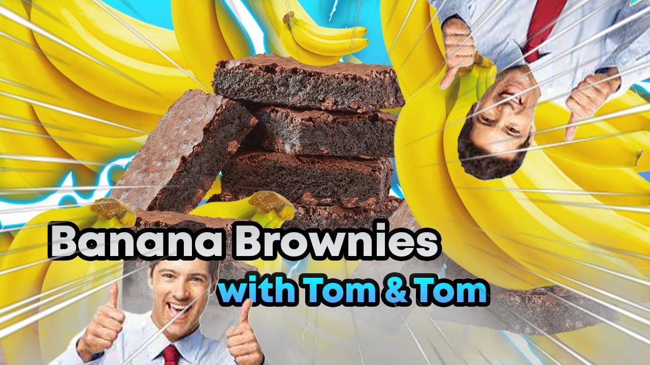 How to make healthy banana brownies