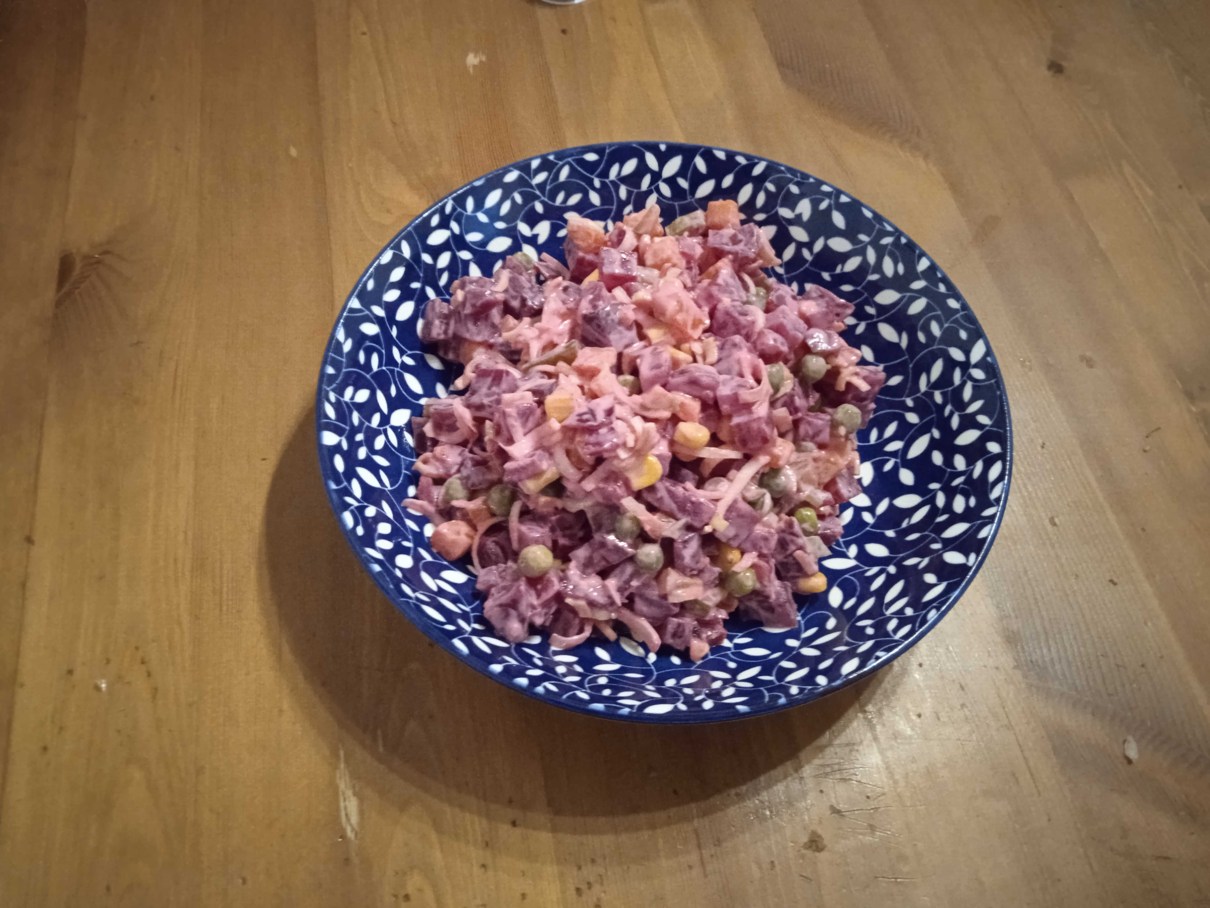 Beetroot 'potato' salad